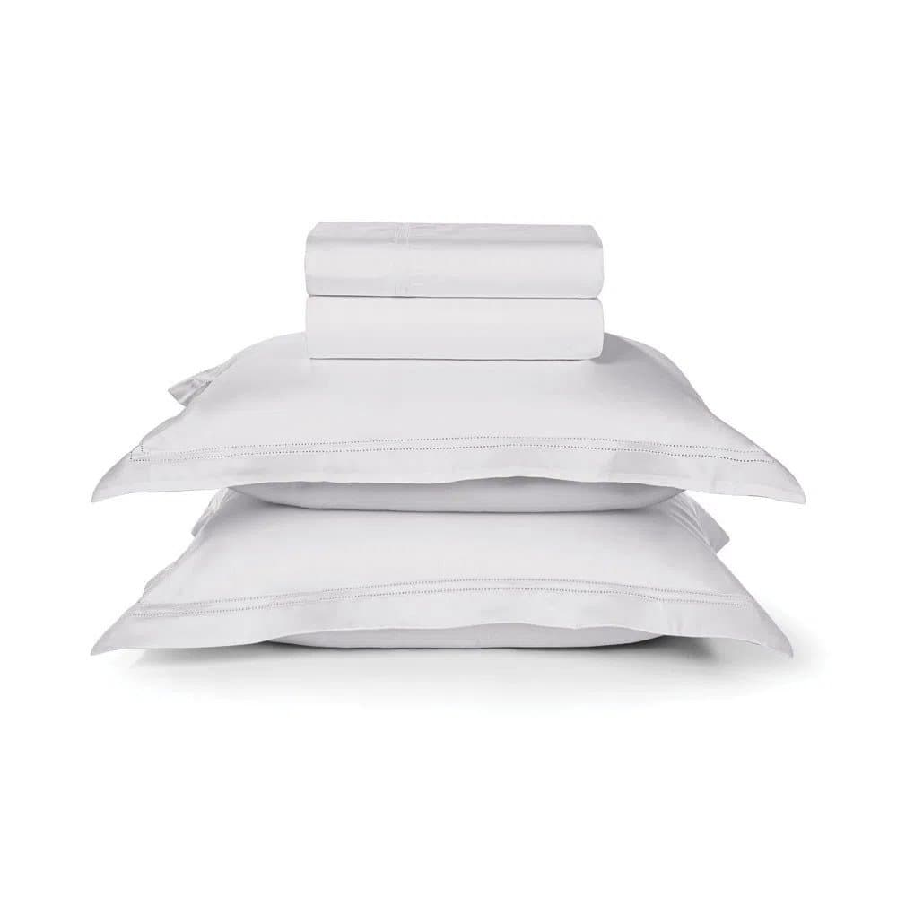 Jogo de Cama Queen Galieno 300 Fios Trussardi Branco 2,40 x 2,60 m