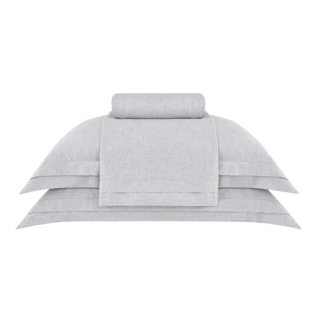 Jogo de Cama Queen Lavi Buddemeyer Luxus Cinza 2,40 x 2,60 m