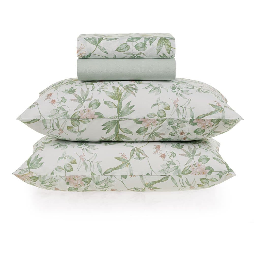 Jogo De Cama Queen Naila 160 Fios 2,20 x 2,40 Karsten
