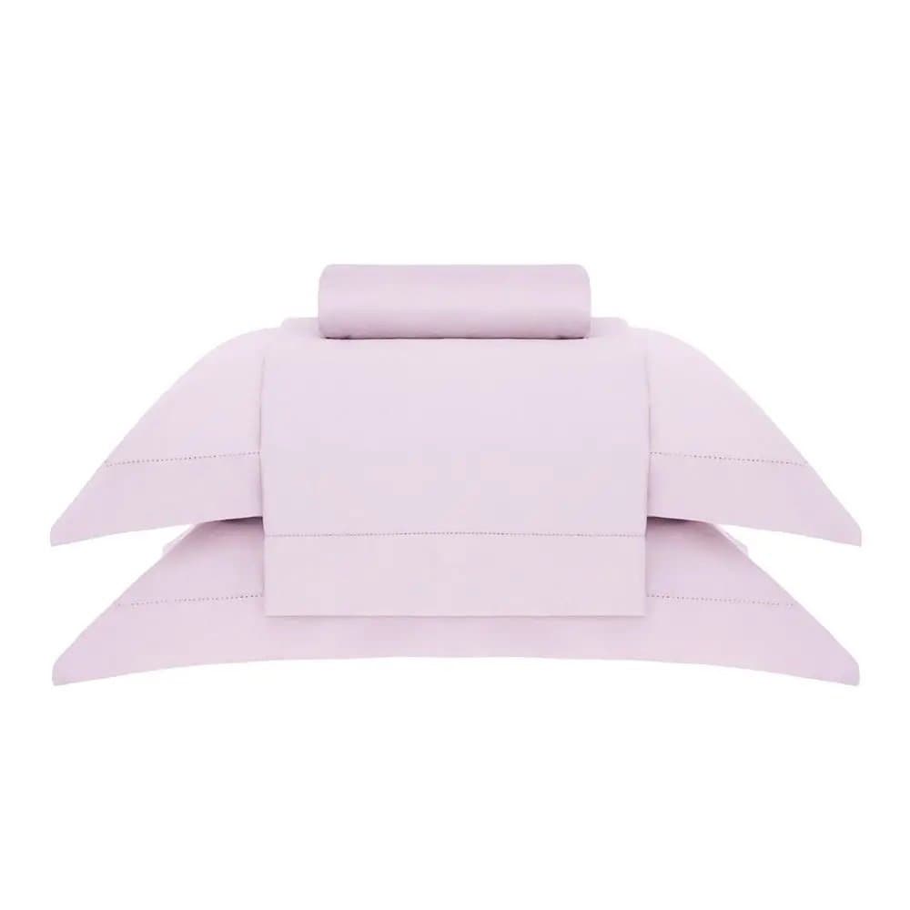 Jogo De Cama Queen New Colors 300 Fios Buddemeyer Rosa 2,40 x 2,50 m