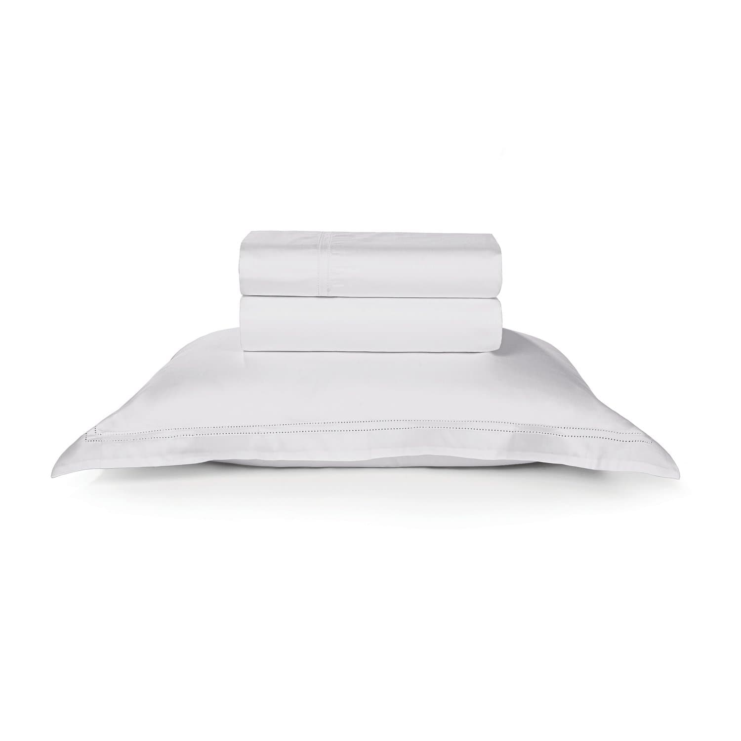 Jogo de Cama Solteiro Cetim 100% Algodão Egípcio 300 Fios Galieno Trussardi Branco