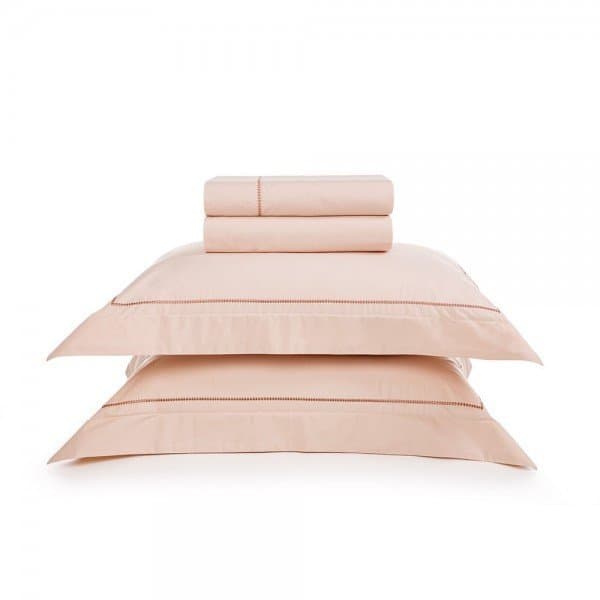 Jogo De Cama Super King Cammillo 200 Fios Trussardi Rosa 2,80X2,60