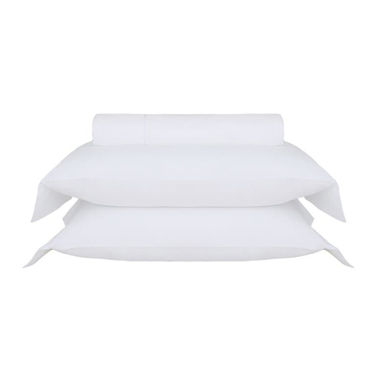 Jogo De Capa Para Edredom Queen Dallas 600 Fios Buddemeyer Luxus Branco 2,60 x 2,40 m