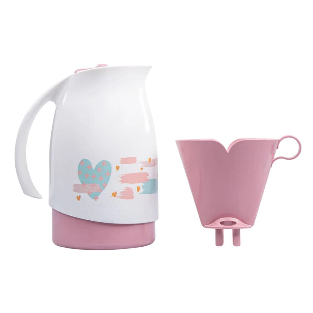 Jogo de Garrafa Térmica com Filtro 102 700mL Branca - Sanremo