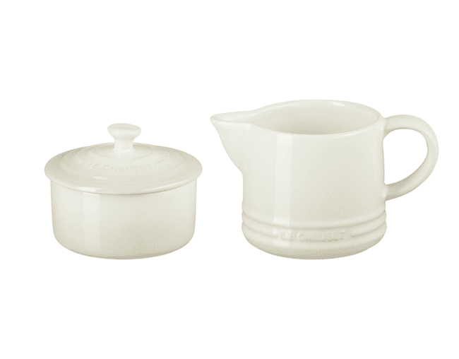 Kit 02 Peças Cream and Sugar Signature Le Creuset Meringue