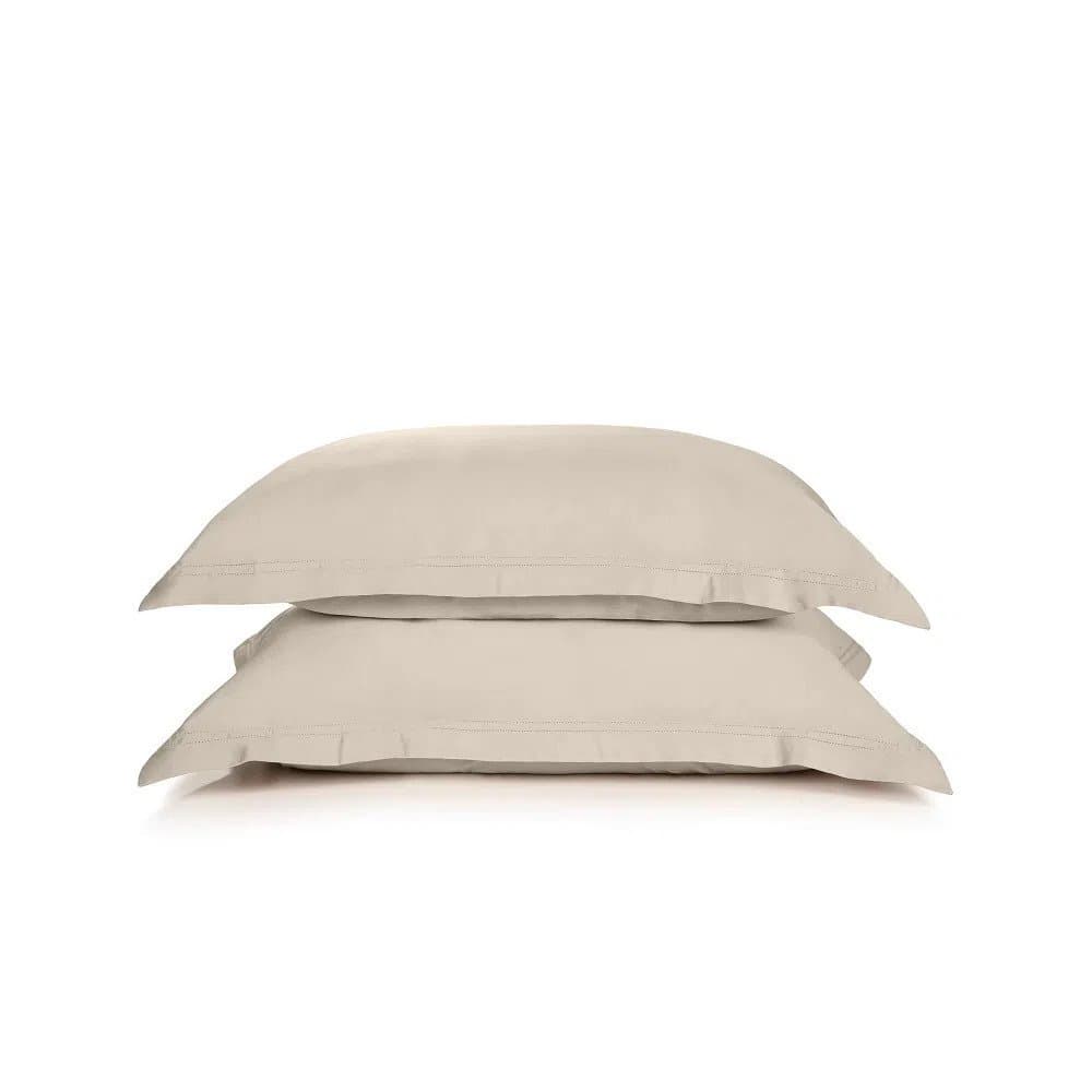 Kit 2 Fronhas Galieno 300 Fios Trussardi Nocciola 50 x 70