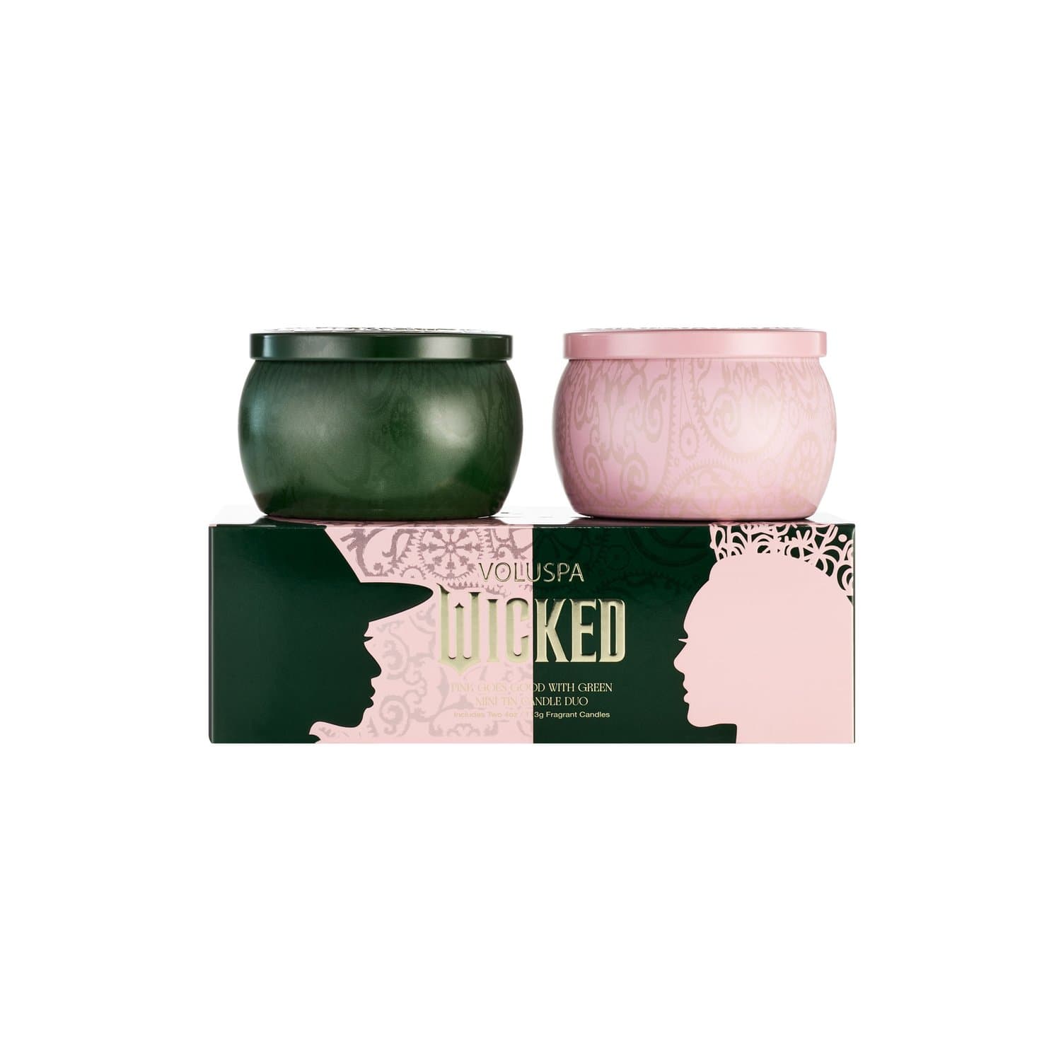 Kit 2 Mini Velas Lata Wicked Voluspa 25 Horas