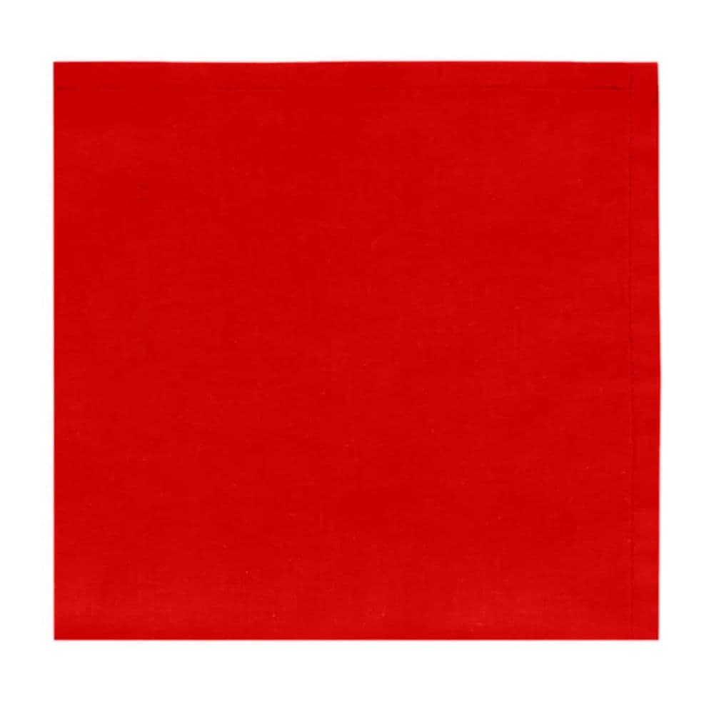 Kit 4 Guardanapos de Tecido 45x45cm Home Vermelho - Copa & Cia