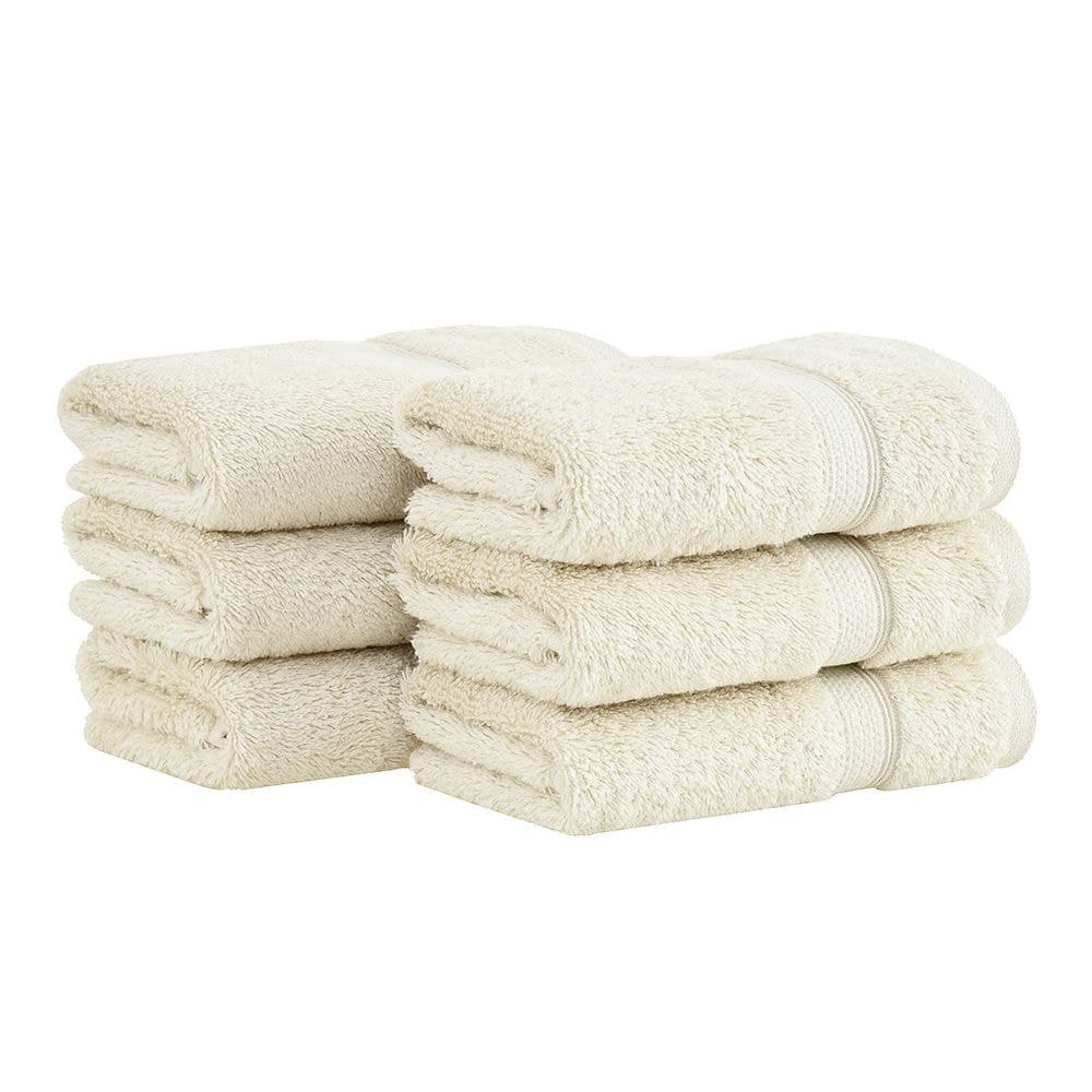 Kit 6 peças Toalha Lavabo Buddemeyer Luxus América Algodão Egípcio