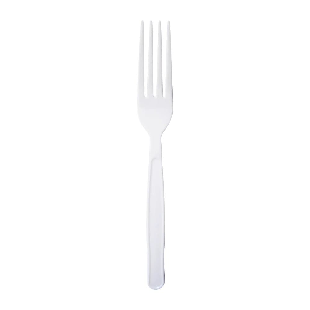 Kit de Garfo 50 Unidades Branco Descartável - Bello Festas
