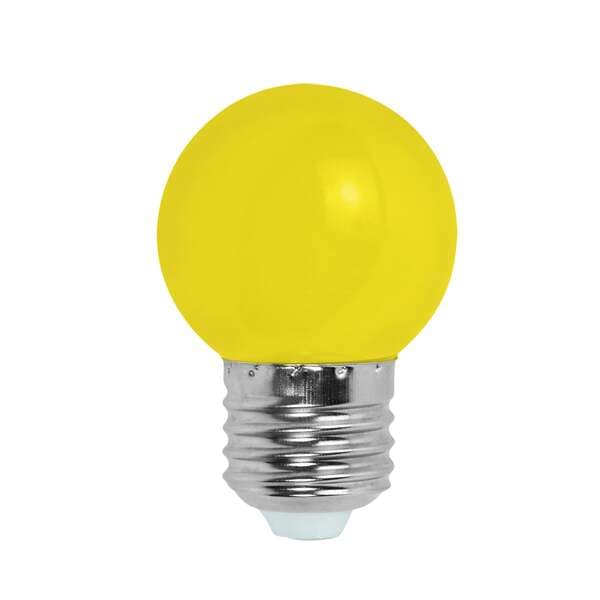 Lâmpada de LED E27 Bolinha 3W 120lm Luz Amarela Bivolt Kian