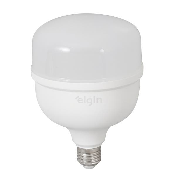 Lâmpada de LED E27 Bulbo 50W 4000lm Luz Branca Bivolt Elgin