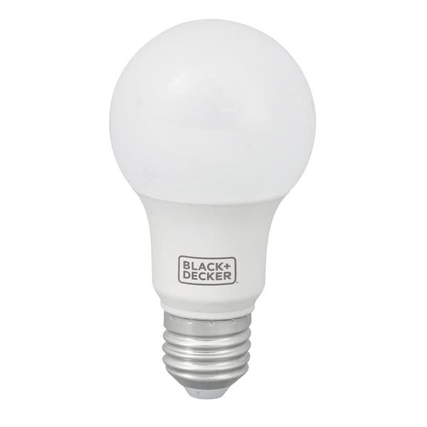 Lâmpada de LED E27 Bulbo 9W 803lm Luz Branca Bivolt Black + Decker