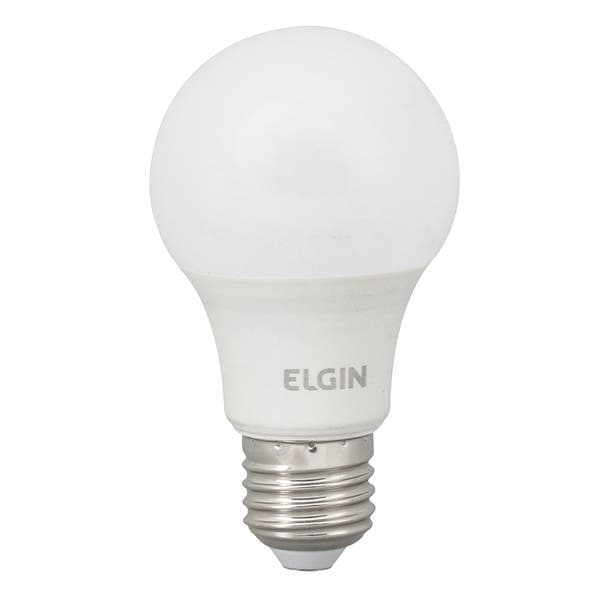 Lâmpada de LED E27 Bulbo 9W 810lm Luz Branca Bivolt Elgin