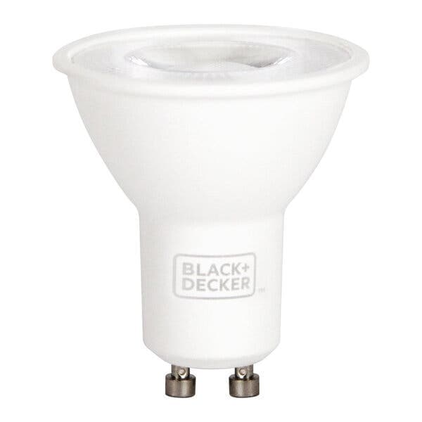 Lâmpada de LED GU10 MR16 4,5W 350lm Luz Amarela Bivolt Black + Decker