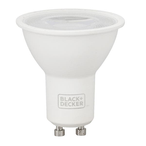 Lâmpada de LED GU10 MR16 7W 525lm Luz Amarela Bivolt Black + Decker