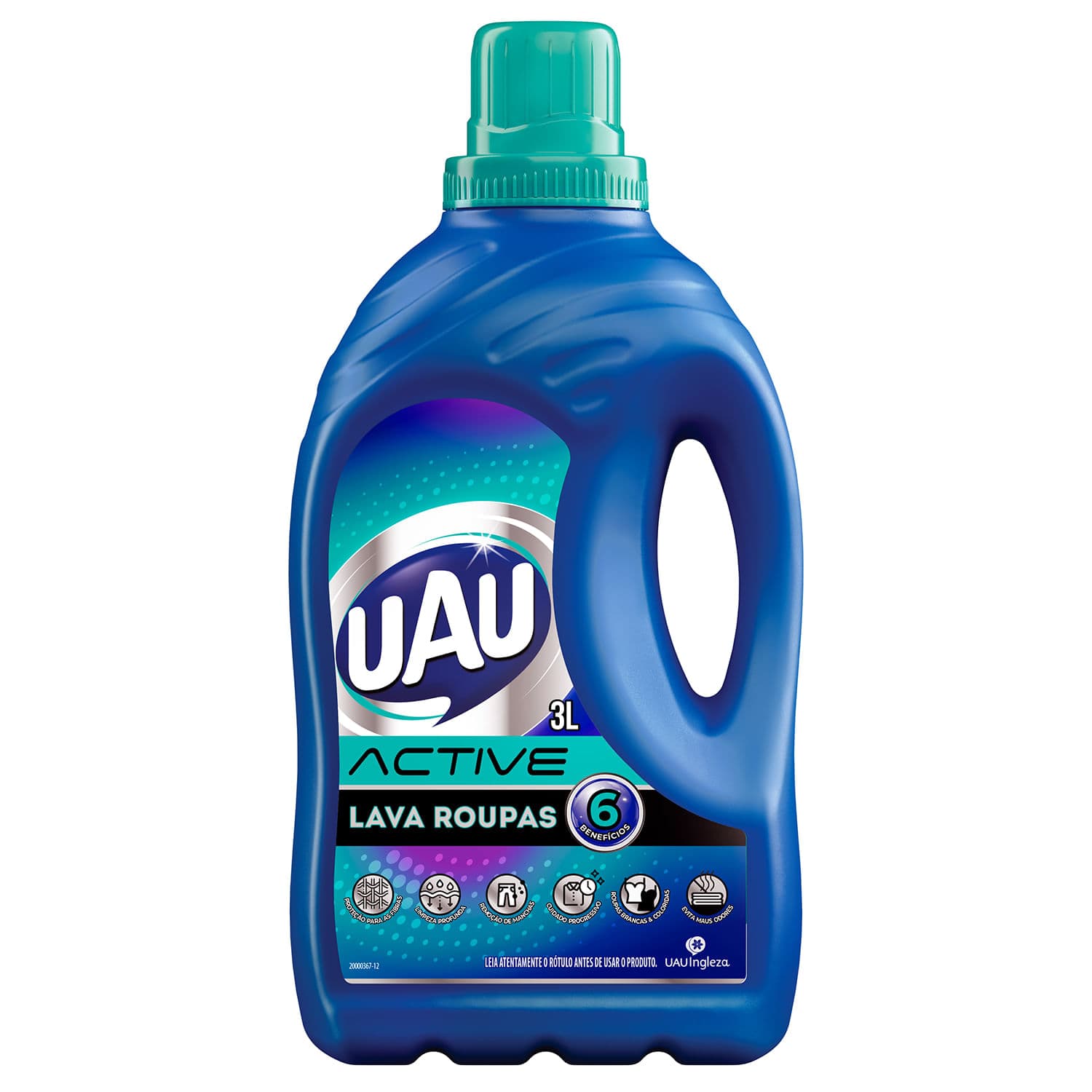 Lava Roupas Líquido Active 3l - Uau
