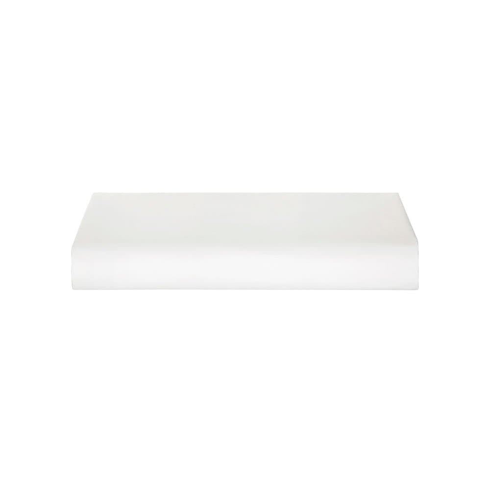 Lençol Avulso com Elástico Queen Grasso 300 Fios Trussardi Branco