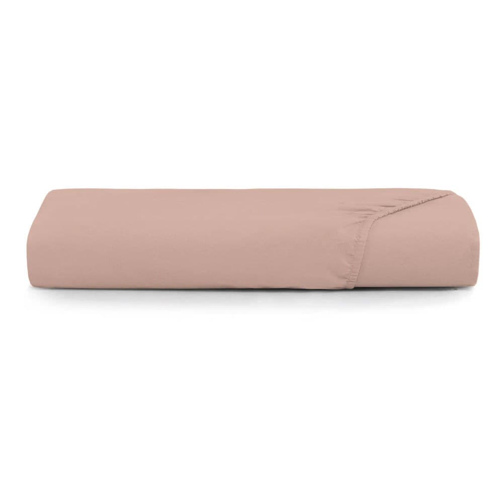 Lençol com Elástico de Casal Rosa Lunar - Altenburg
