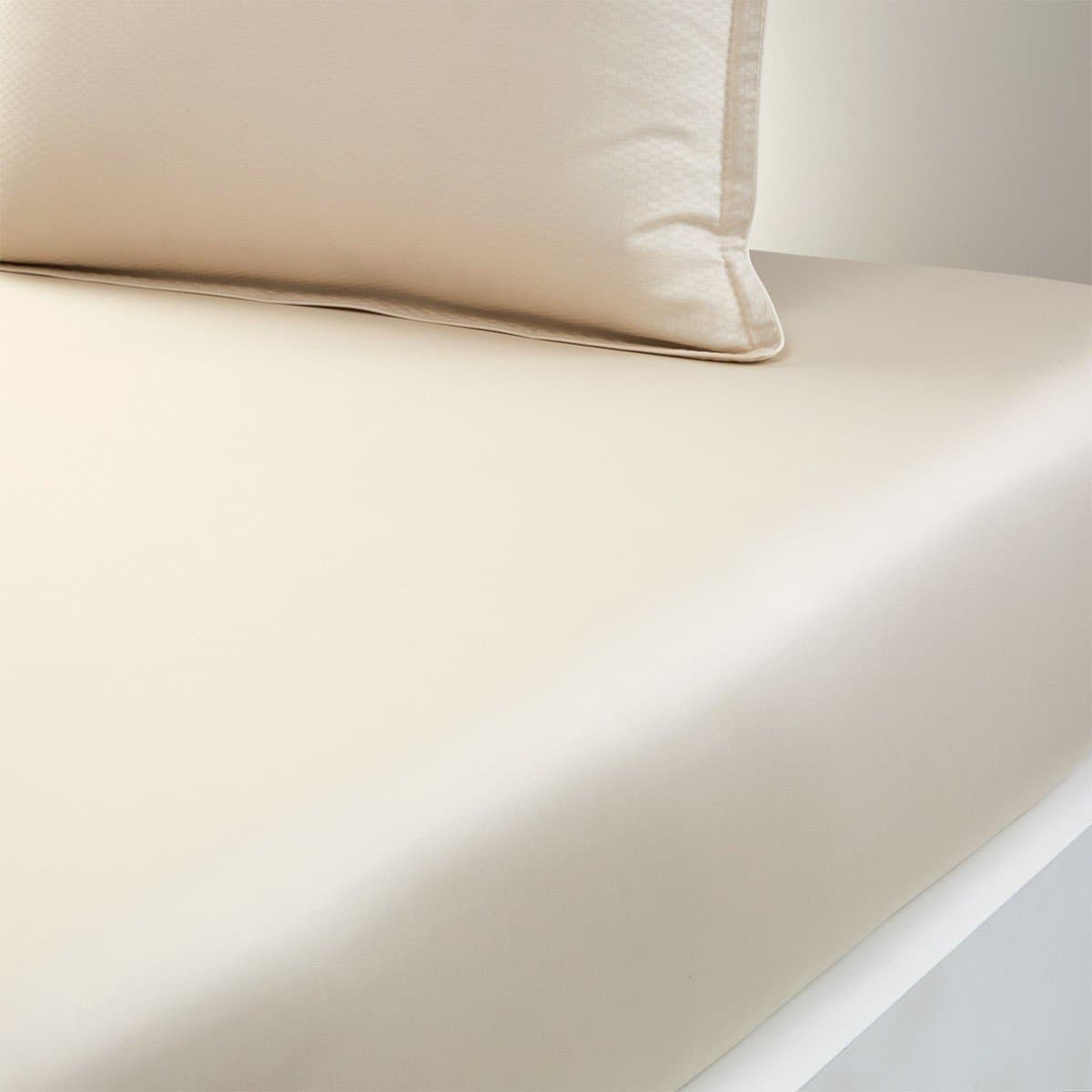 Lençol de Baixo Queen Loft 300 Fios Boss Home Amêndoa 270cm x 310cm