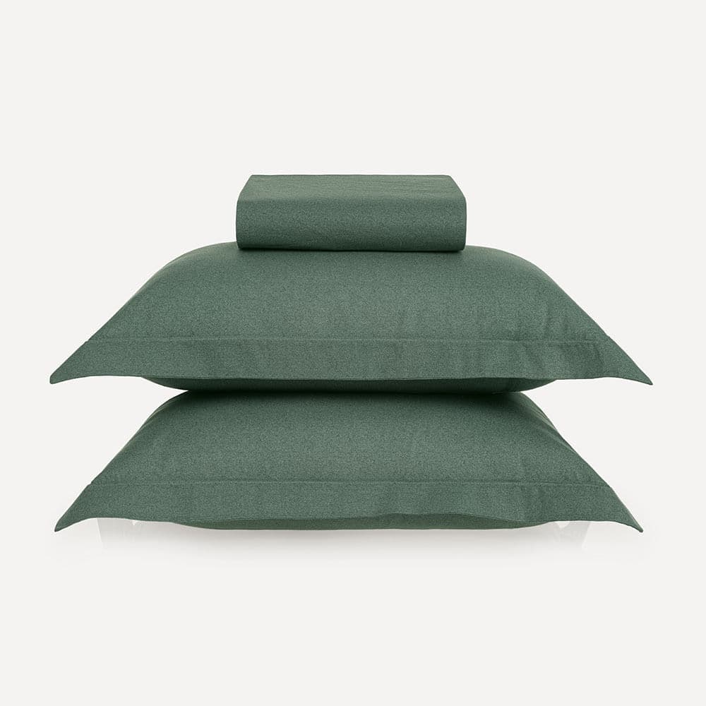 Lençol Infantil King com Elástico e Fronha Berlin Verde