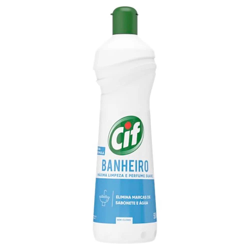 Limpador Banheiro sem Cloro 500mL - Cif