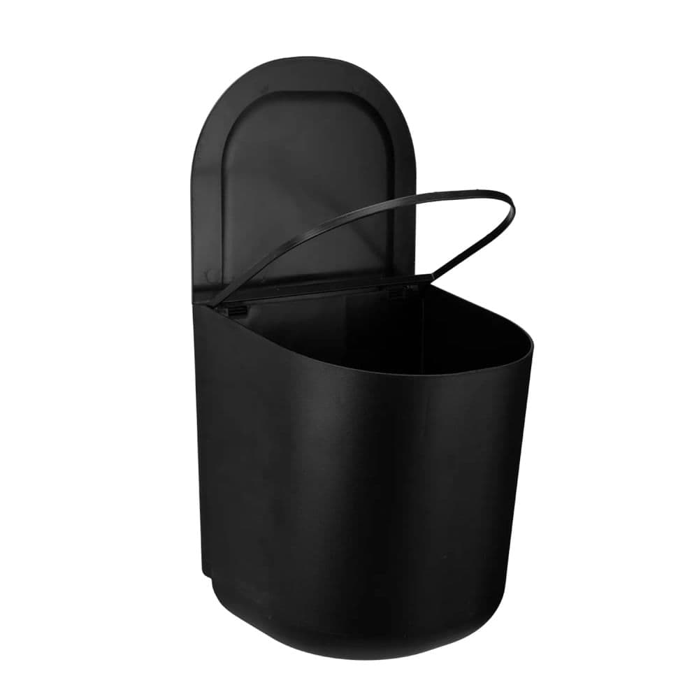 Lixeira com Tampa Suspensa 3l Black - Arthi