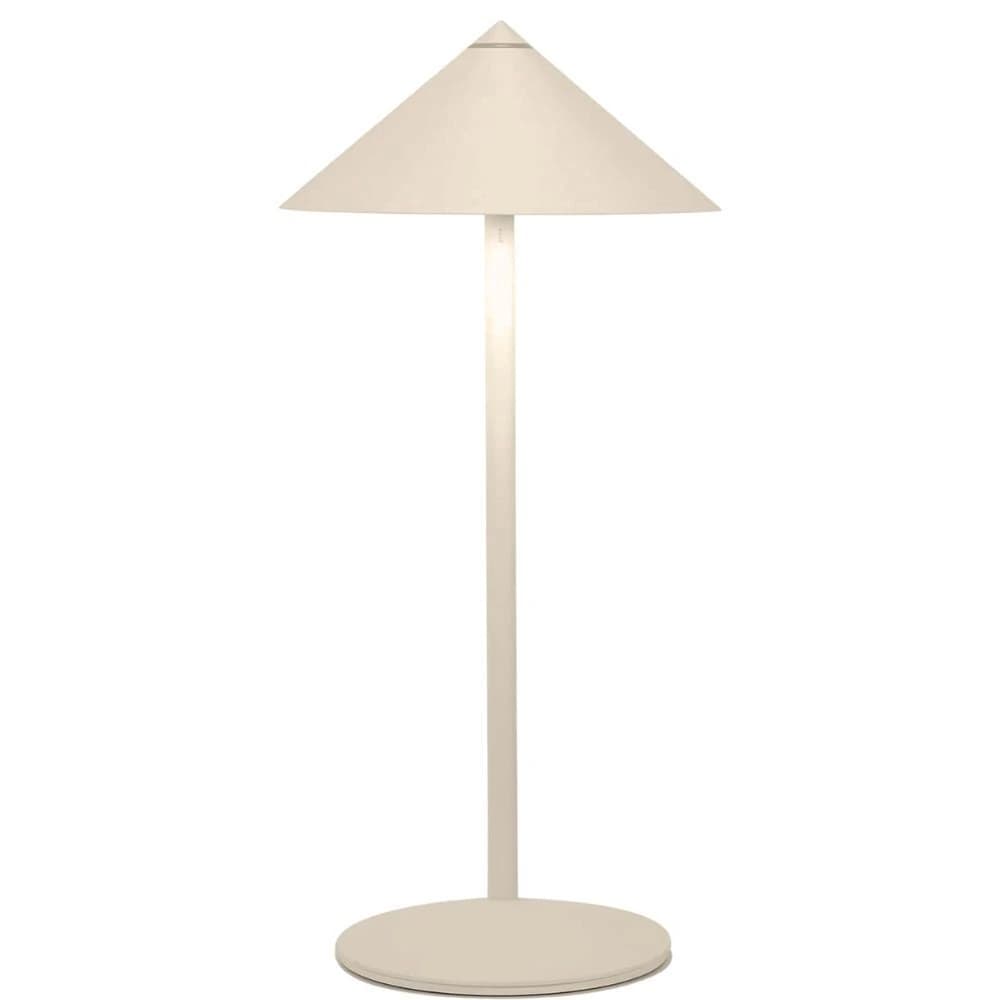 Luminária de Mesa Zafferano Pina L Desk Areia 55cm