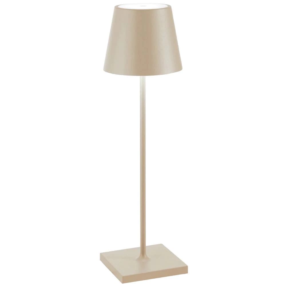 Luminária de Mesa Zafferano Poldina Pro Areia 38cm