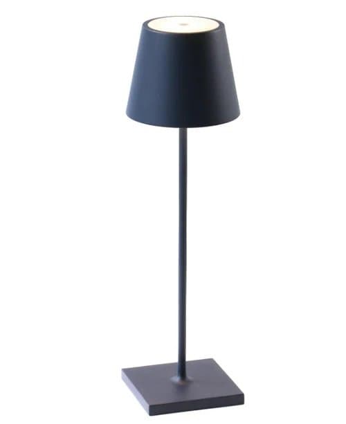 Luminária Recarregável Poldina Pro Zafferano Itália Azul