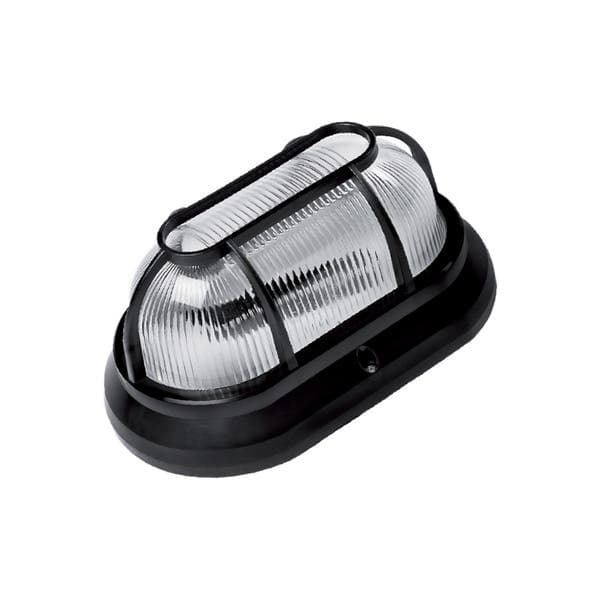 Luminária Tartaruga Externa 1 Lâmpada Preta Plástico IP41 Blumenau