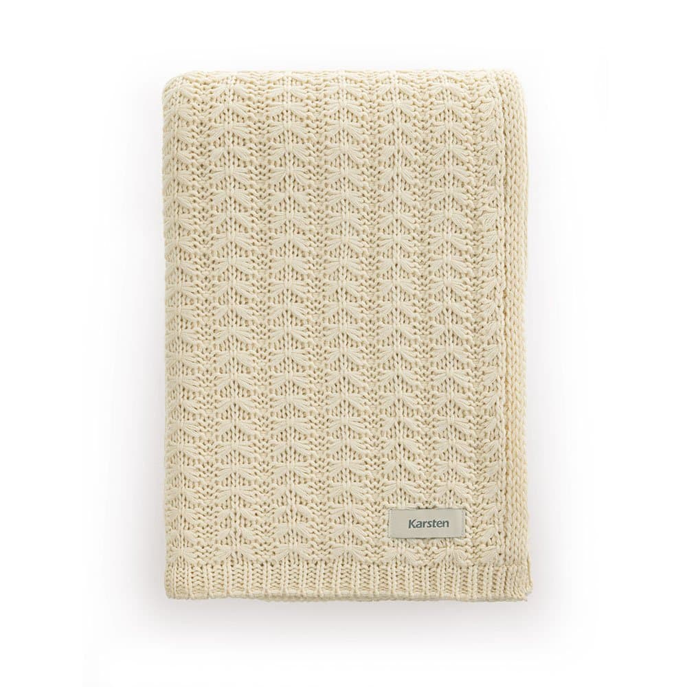 Manta Diana Tricot 1,20 x 1,75 Giz Karsten
