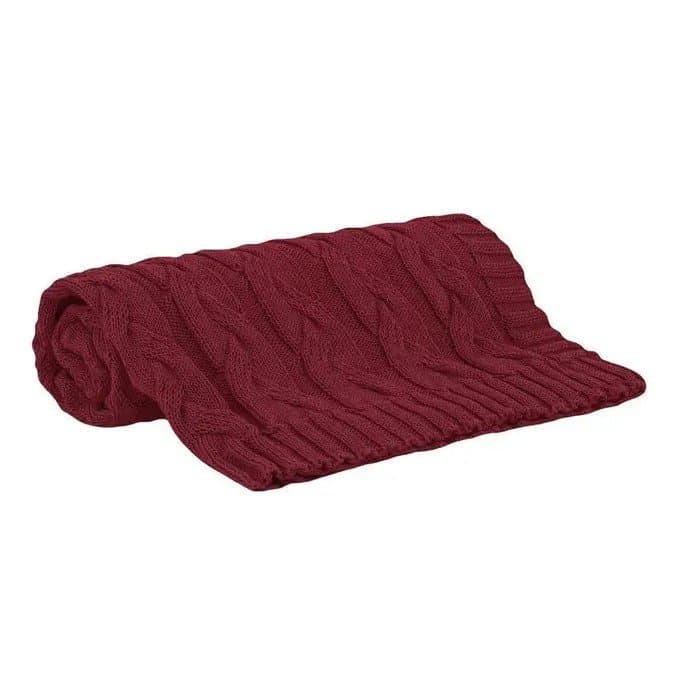 Manta Tricot Nina Buddemeyer Marsala 1,25 x 1,50m