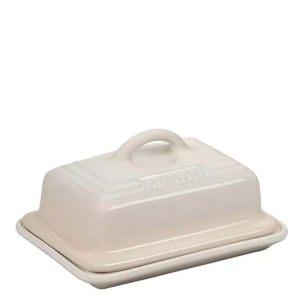 Manteigueira de Cerâmica Le Creuset Meringue 9x12cm