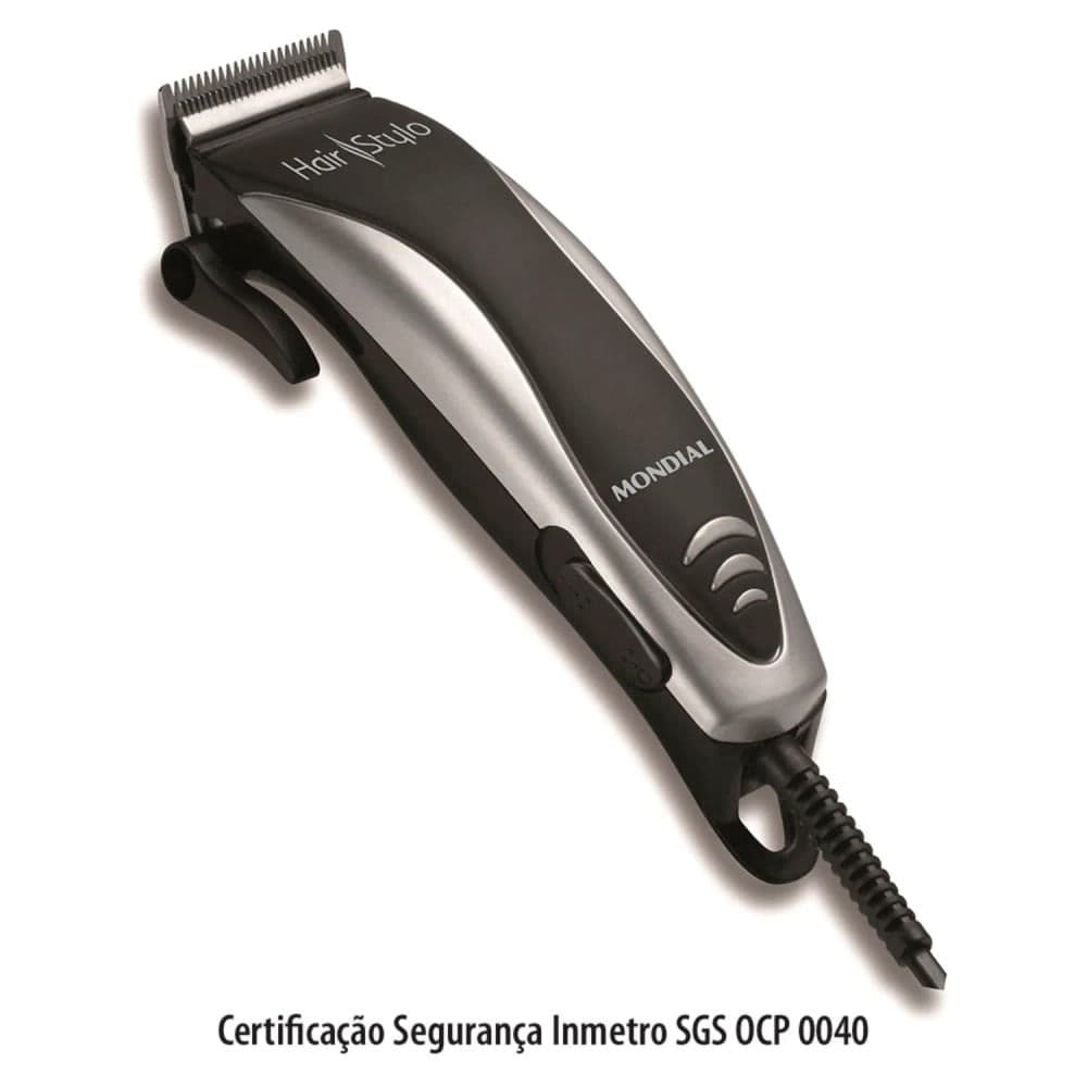 Máquina de Cortar Cabelo Mondial Hair Stylo