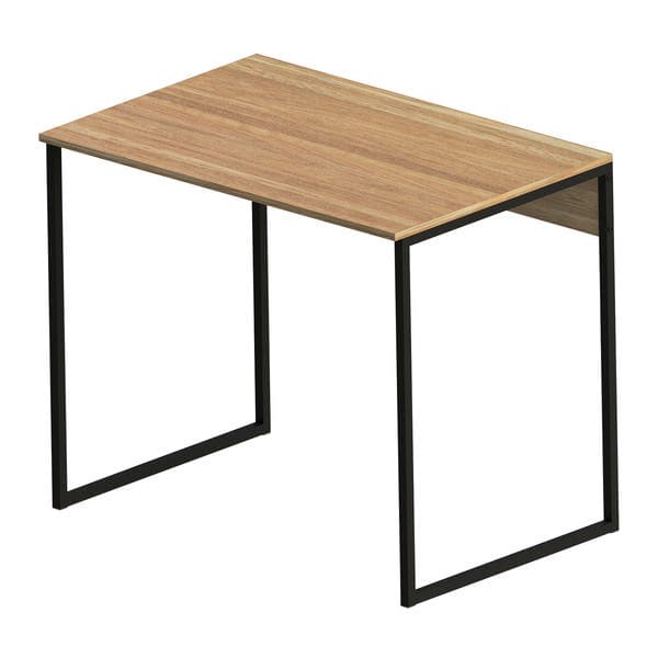 Mesa para Escritório 120x60cm Mel Aço e MDP Industrial Econo Multivisão