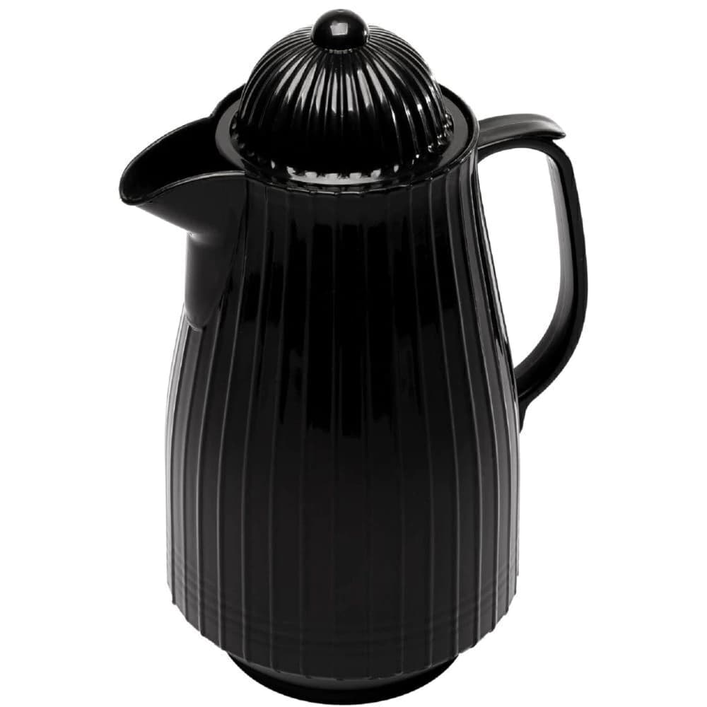 Mini Garrafa Térmica Bambu Preta 400ml