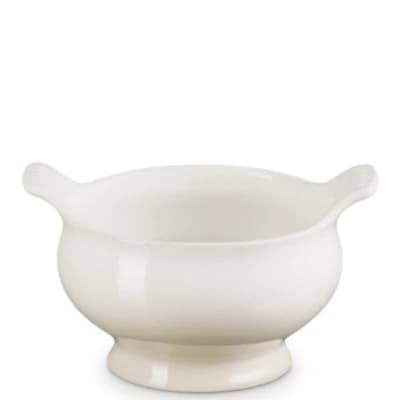 Mini Sopeira de Cerâmica Le Creuset Heritage Meringue 600ml