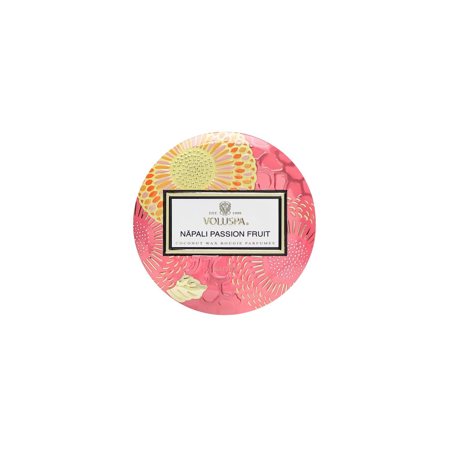 Mini Vela Lata Napali Passion Fruit Voluspa 25 Horas