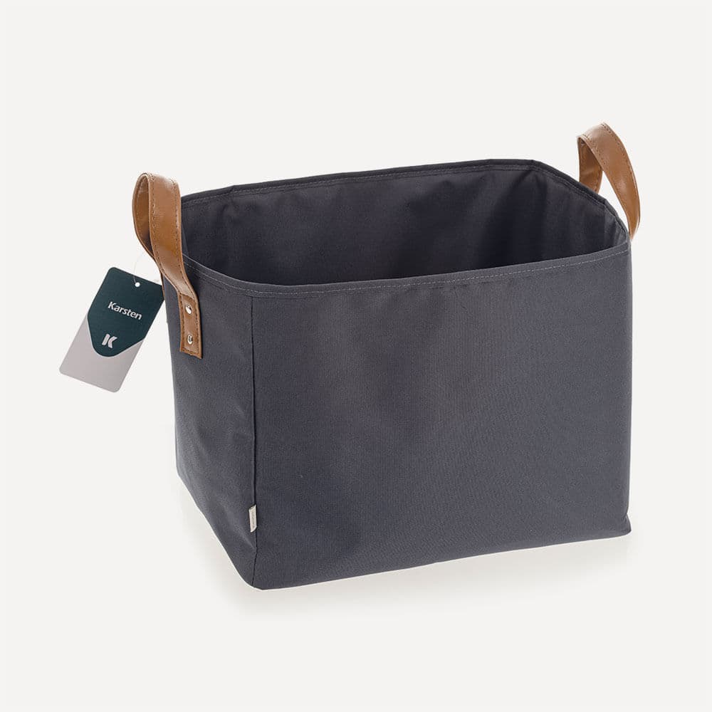 Organizador com Alças Nylon Azul Marinho 25cm x 31cm