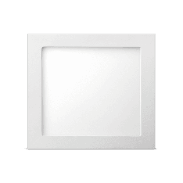 Painel de Led Embutir Quadrado Luz Branca 12W Elgin 18x18cm Branco Bivolt