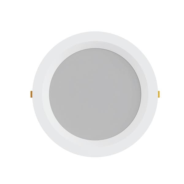 Painel de Led Embutir Redondo Borda Recuada Luz 3 em 1 10W Inspire 17cm Branco Bivolt
