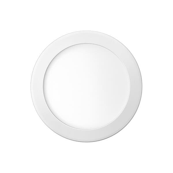 Painel de Led Embutir Redondo Luz Branca 24W Elgin 31cm 30cm Branco Bivolt