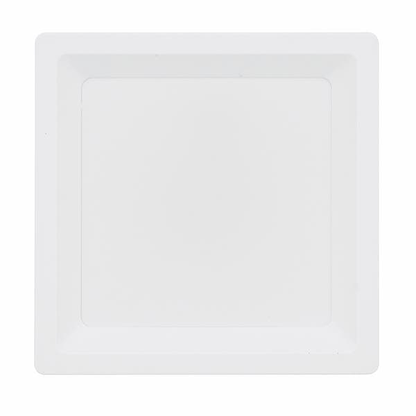 Painel de Led Sobrepor Quadrado Borda Recuada Luz 3 em 1 10W Inspire 16x16cm Branco Bivolt