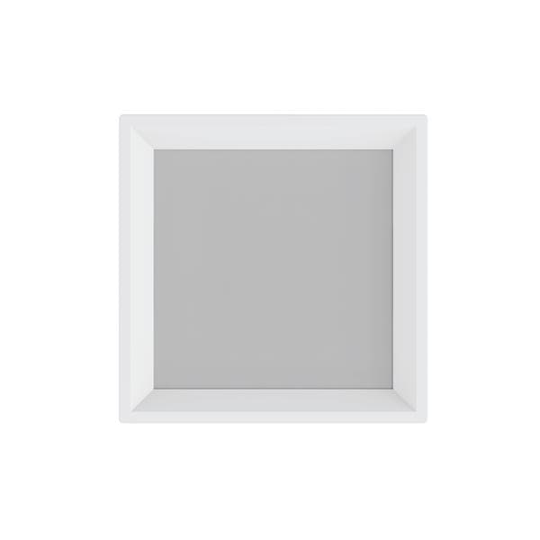Painel de Led Sobrepor Quadrado Borda Recuada Luz 3 em 1 15W Inspire 21x21cm Branco Bivolt