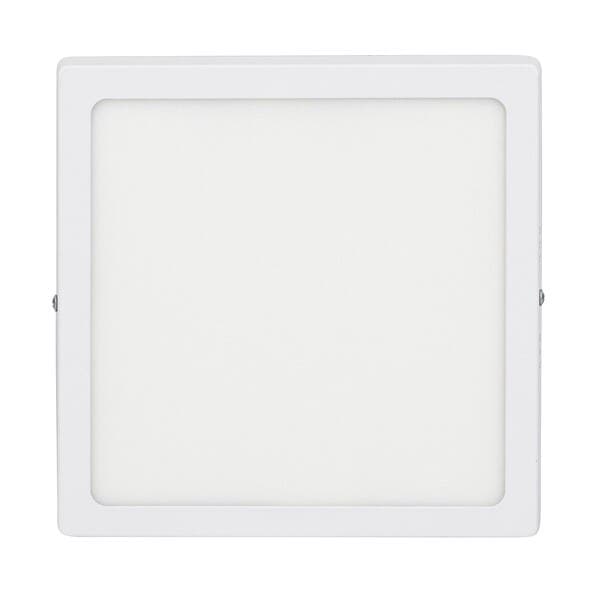 Painel de Led Sobrepor Quadrado Luz Branca 18W Gaya 20,9x20,9cm Branco Bivolt