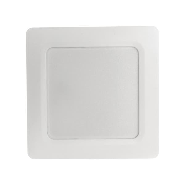 Painel de Led Sobrepor Quadrado Luz Branca 5W Inspire 12x12cm Branco Bivolt