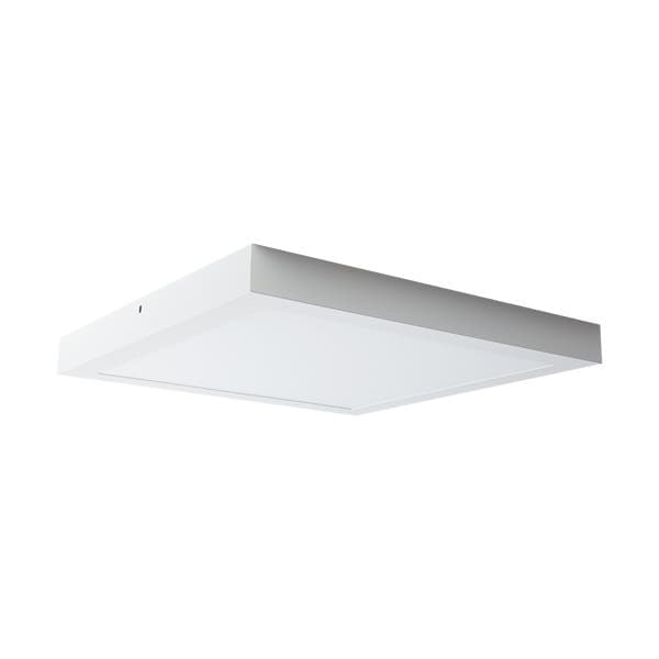 Painel de Led Sobrepor Quadrado Luz Neutra 32W Blumenau Iluminação 40x40cm Branco Bivolt