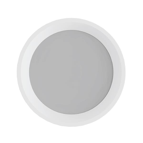 Painel de Led Sobrepor Redondo Borda Recuada Luz 3 em 1 10W Inspire 16cm Branco Bivolt