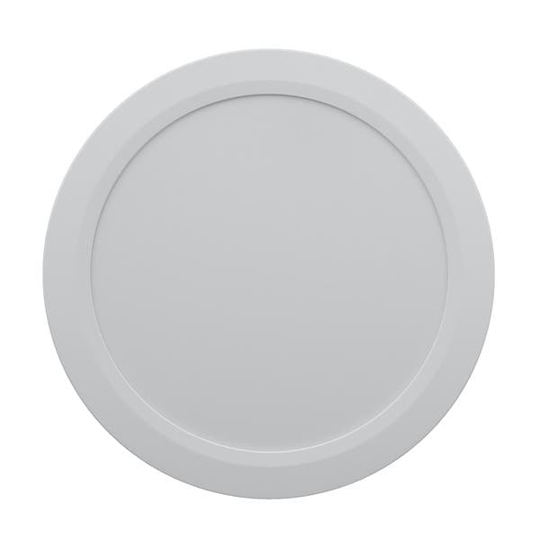 Painel de Led Sobrepor Redondo Luz Branca 10W Inspire 17x17cm Branco Bivolt